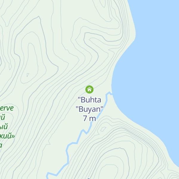 Map of "Buhta "Buyan"