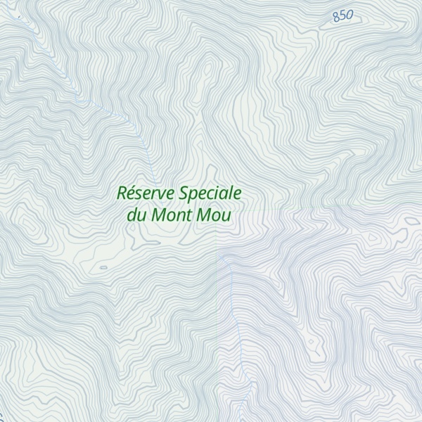 Map of Mont Mou