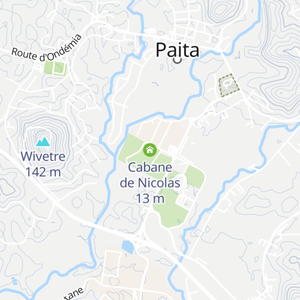 Map of Cabane de Nicolas