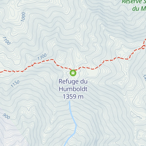 Map of Refuge du Humboldt