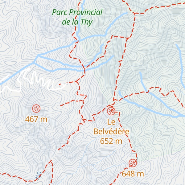 Map of Refuge forestier le Houp