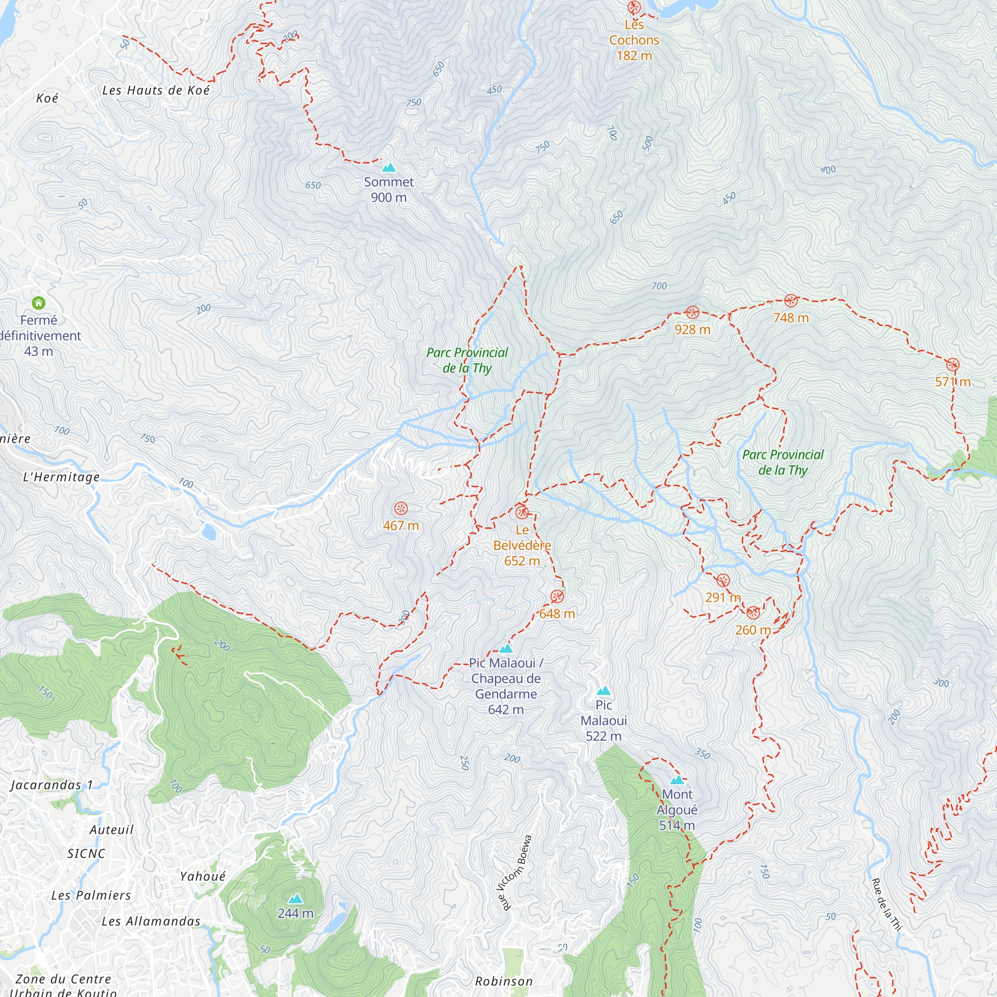 Refuge Arboricole des Roussettes map