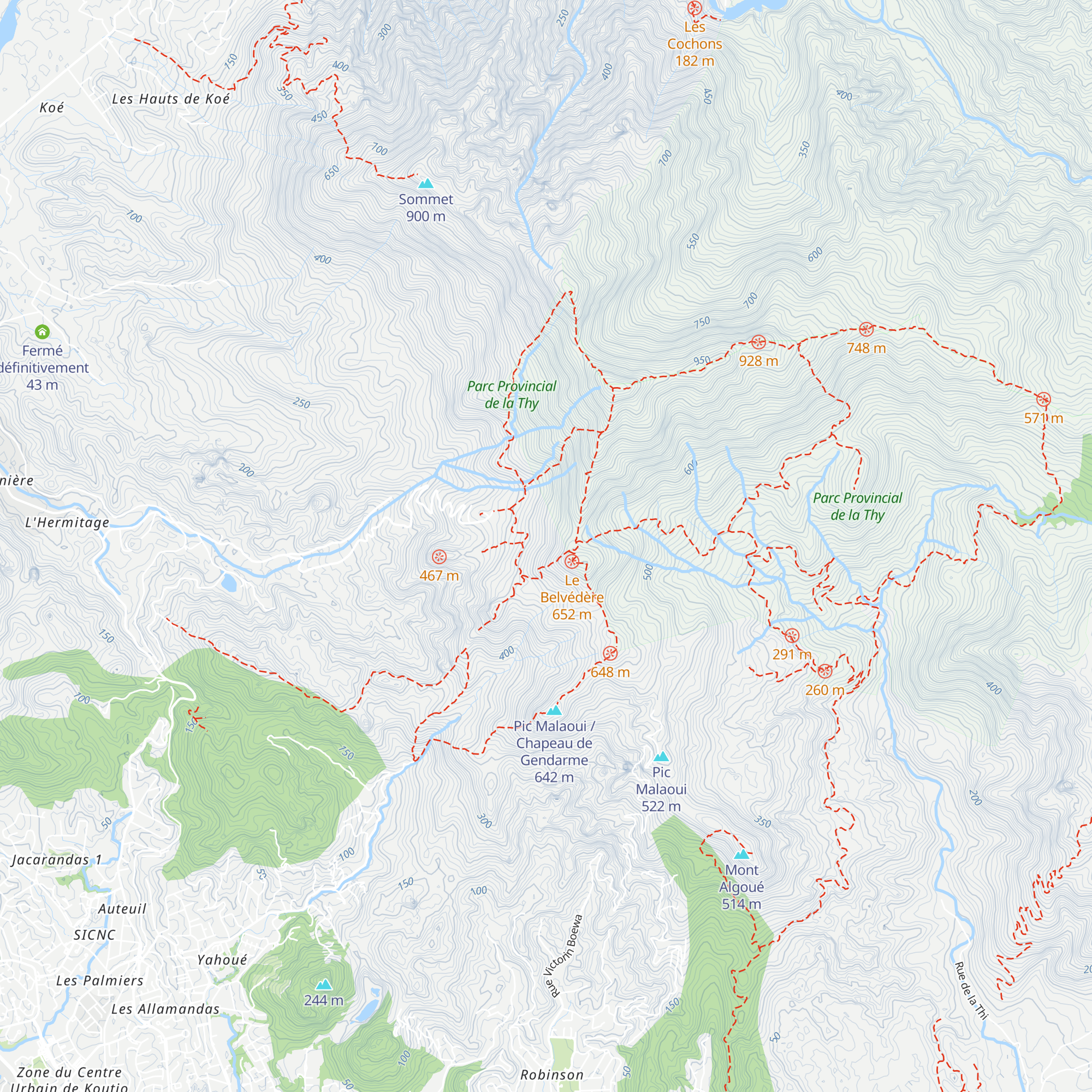 Refuge Arboricole des Roussettes map