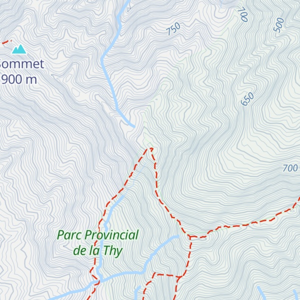 Map of Mont Moné