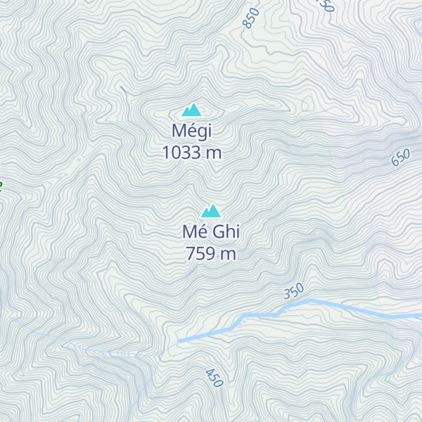 Map of Mé Ghi