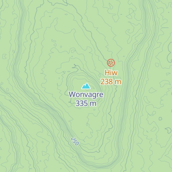 Map of Wonvagre