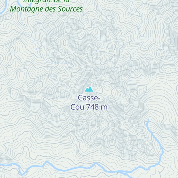 Map of Casse-Cou