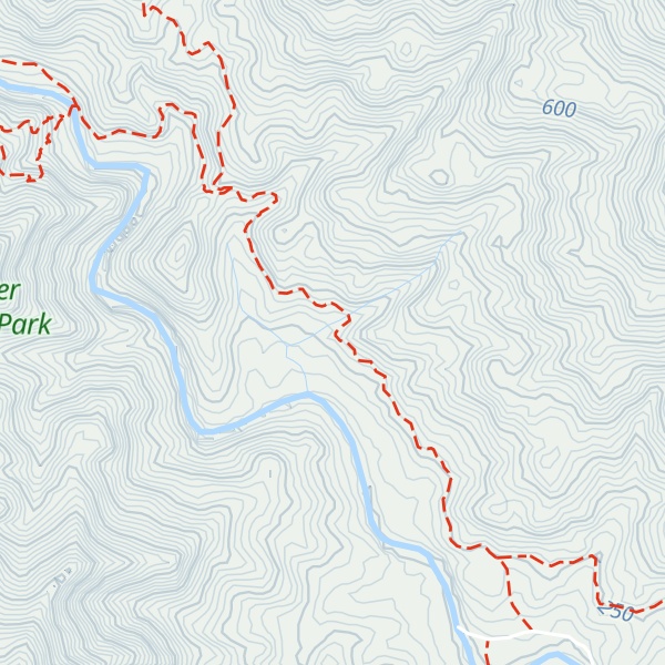 Map of Refuge des Tristaniopsis