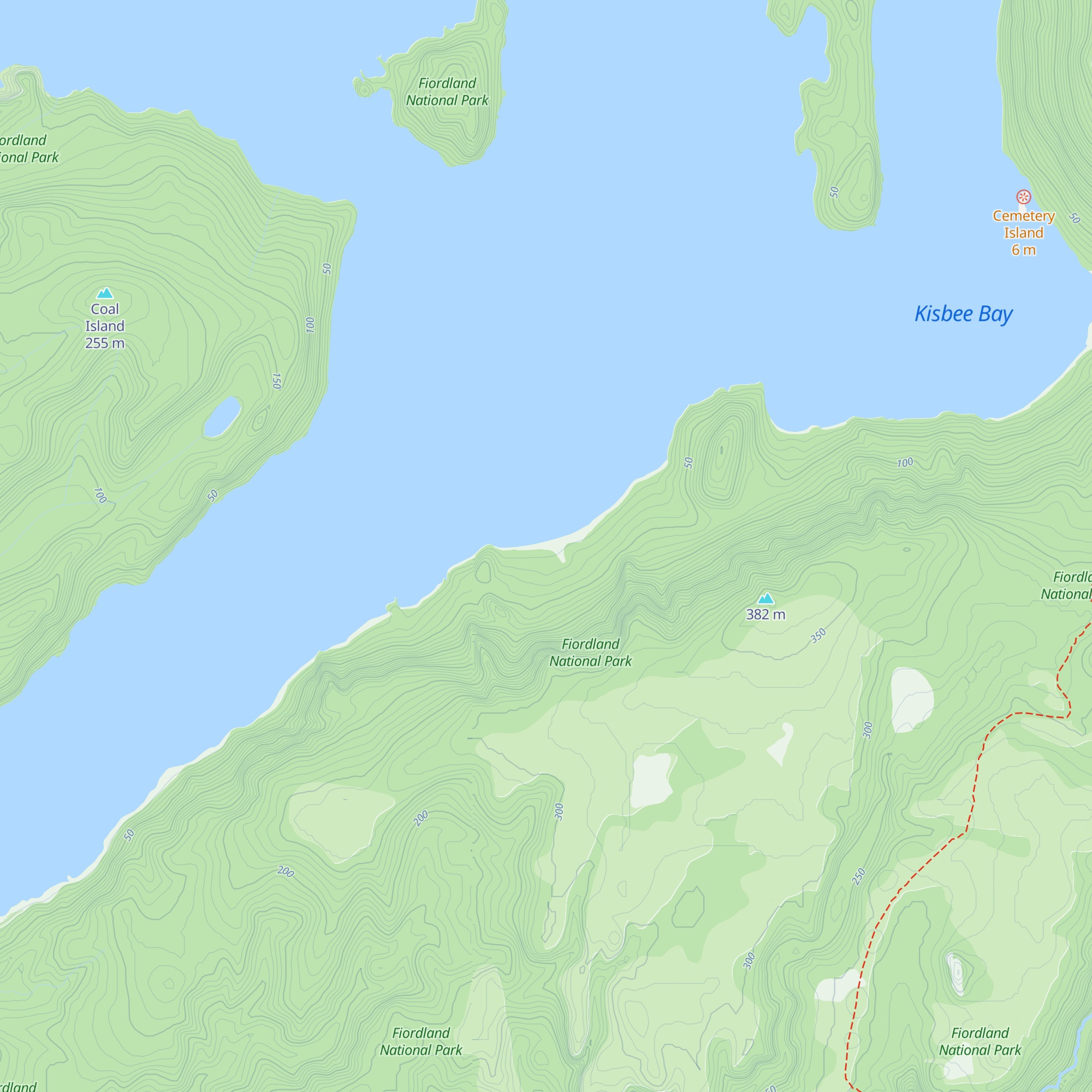 Te Oneroa A-Frame Hut map