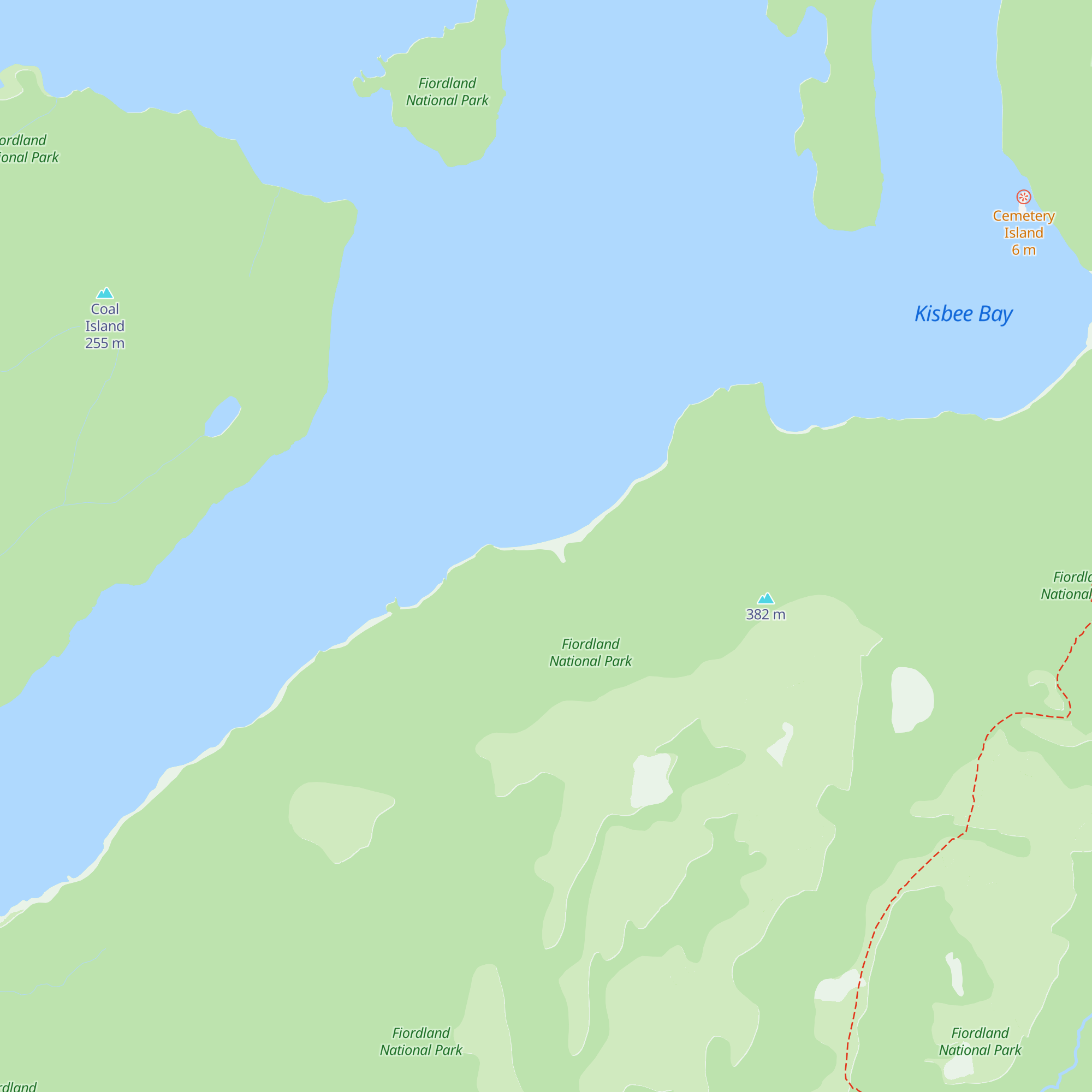 Te Oneroa A-Frame Hut map