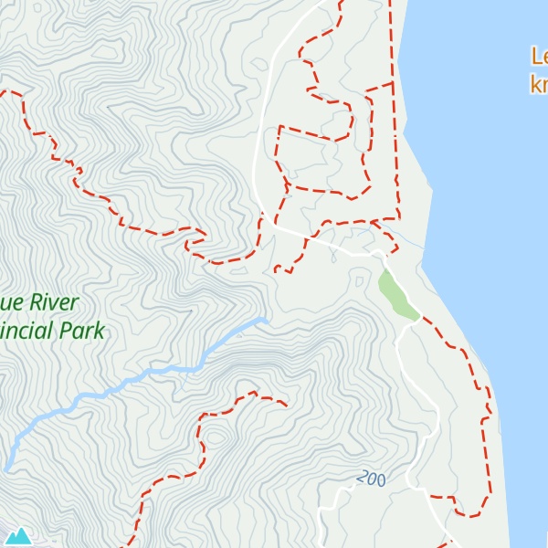 Map of Refuge de Ouénarou