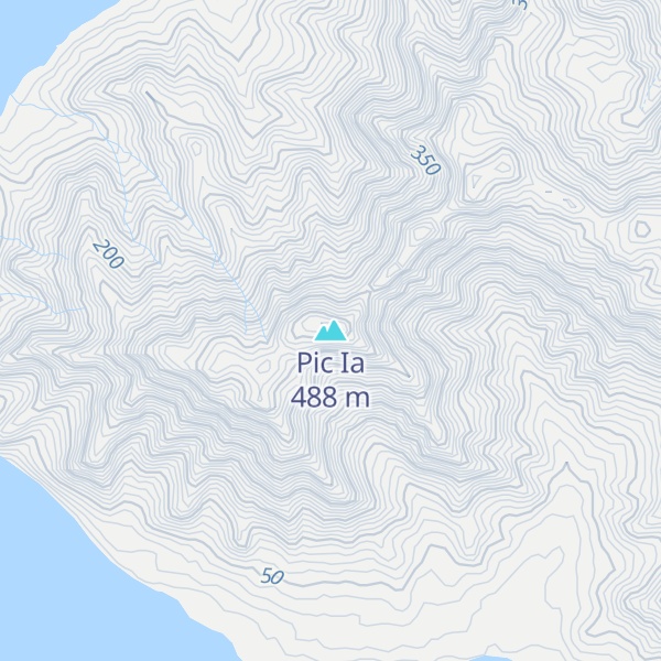 Map of Pic Ia