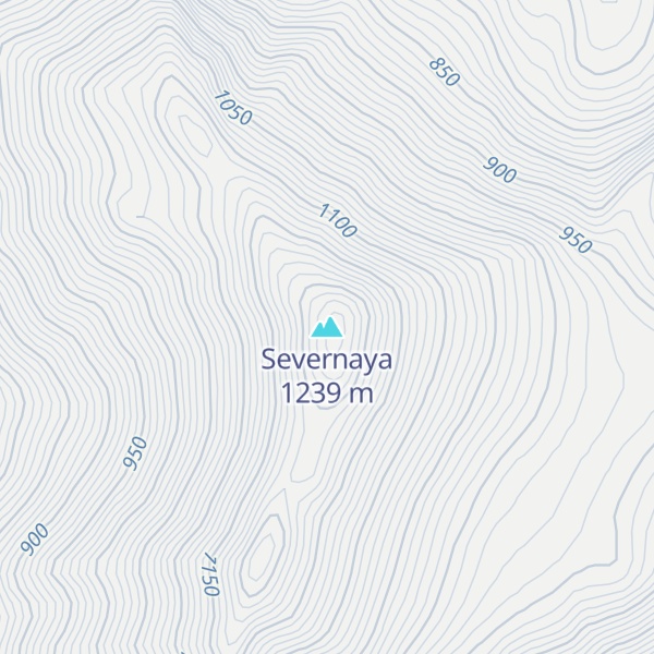 Map of Severnaya