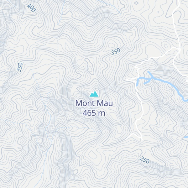 Map of Mont Mau
