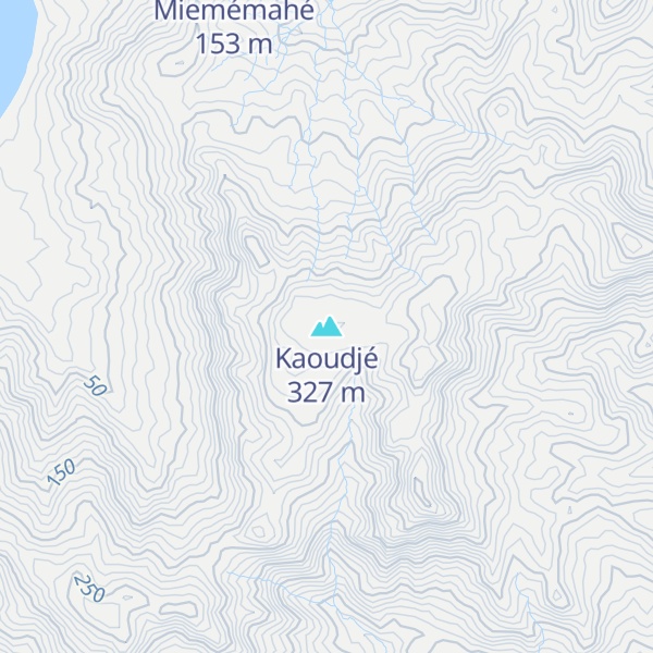 Map of Kaoudjé
