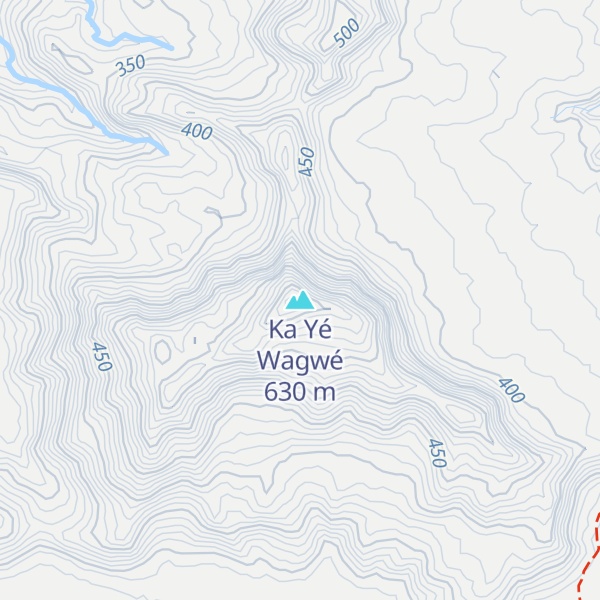 Map of Ka Yé Wagwé