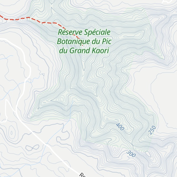 Map of Monts Nengoné
