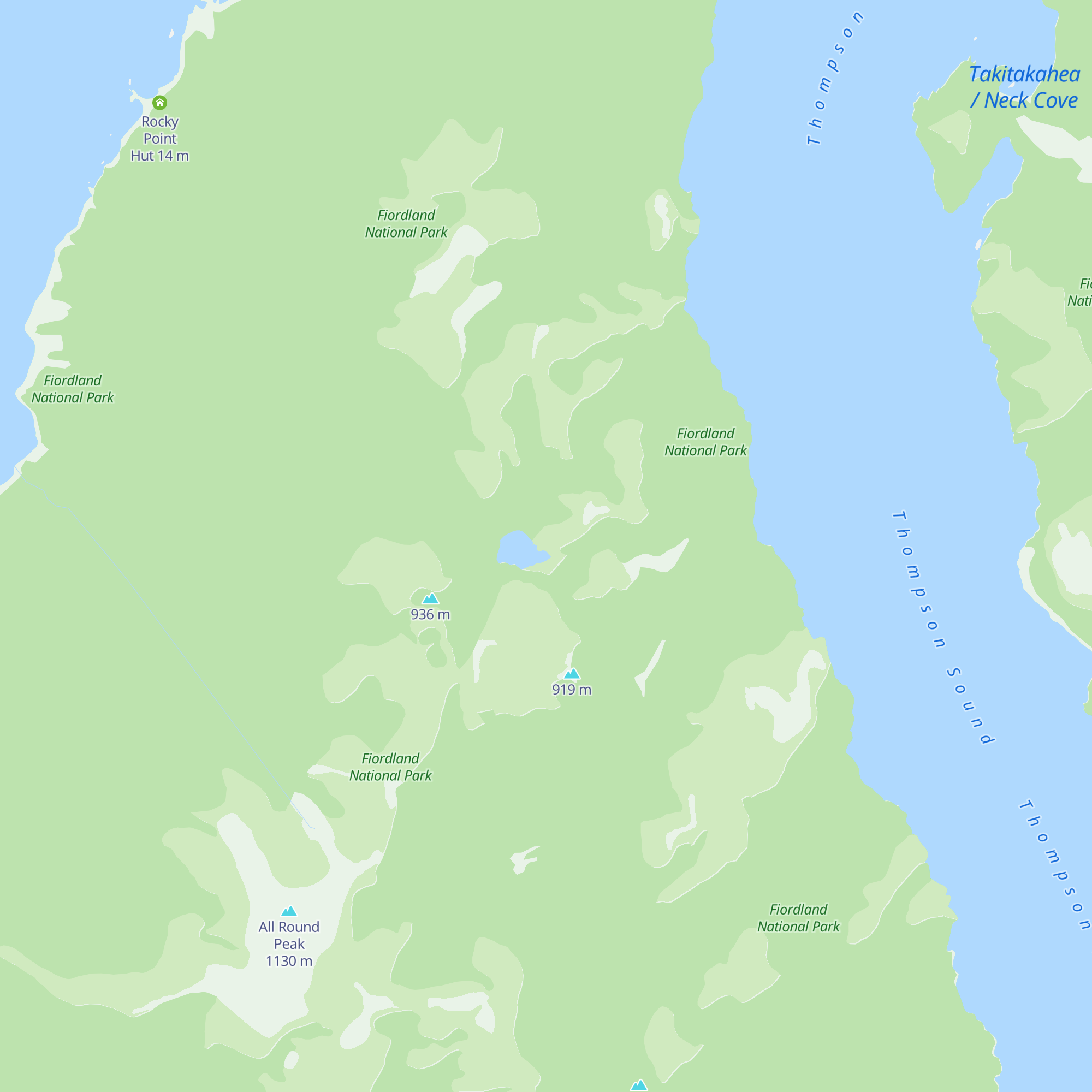 Astelia Biv map