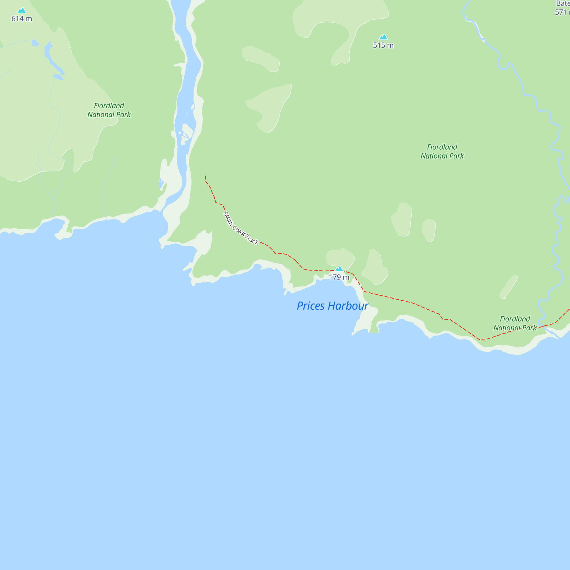 Westies Hut map