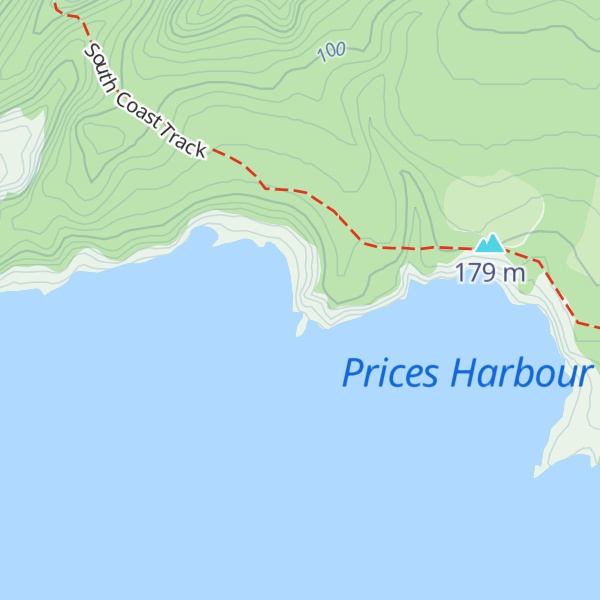 Map of Westies Hut