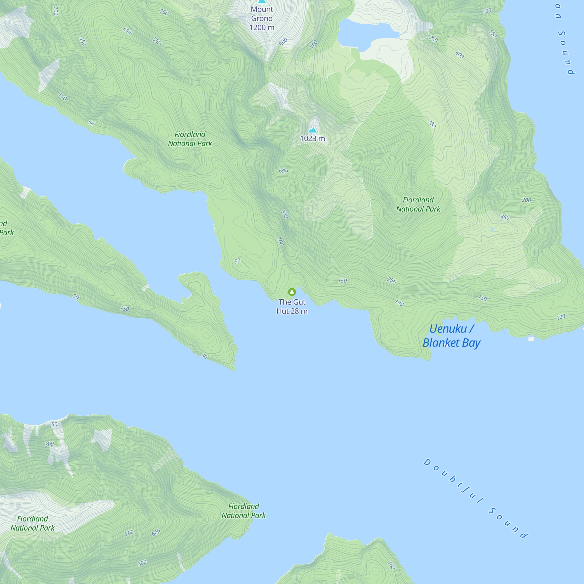 The Gut Hut map