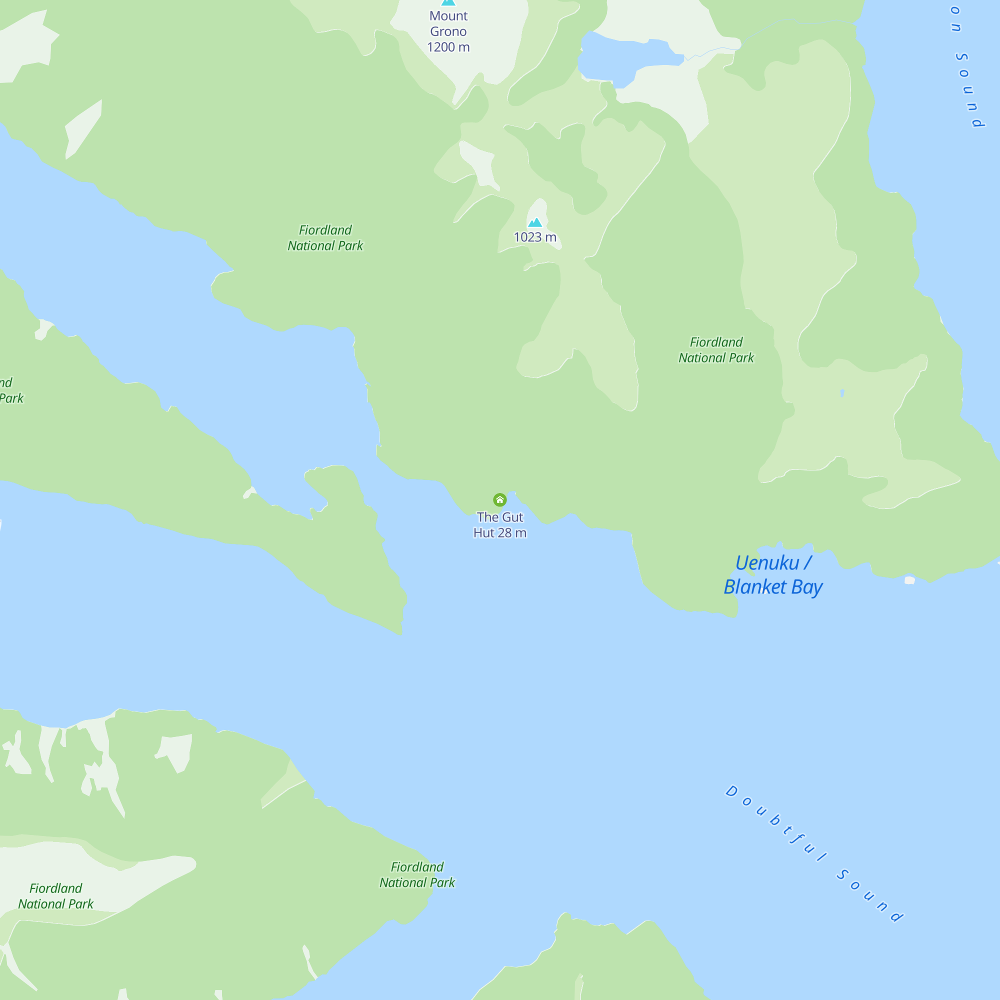 The Gut Hut map