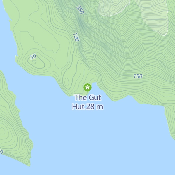 Map of The Gut Hut