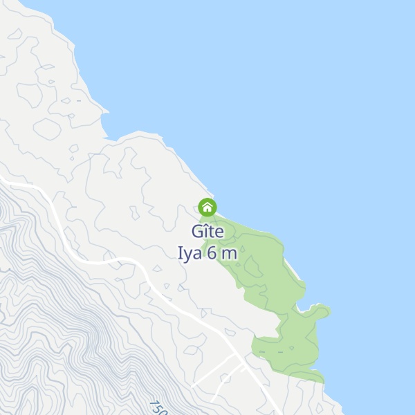 Map of Gîte Iya