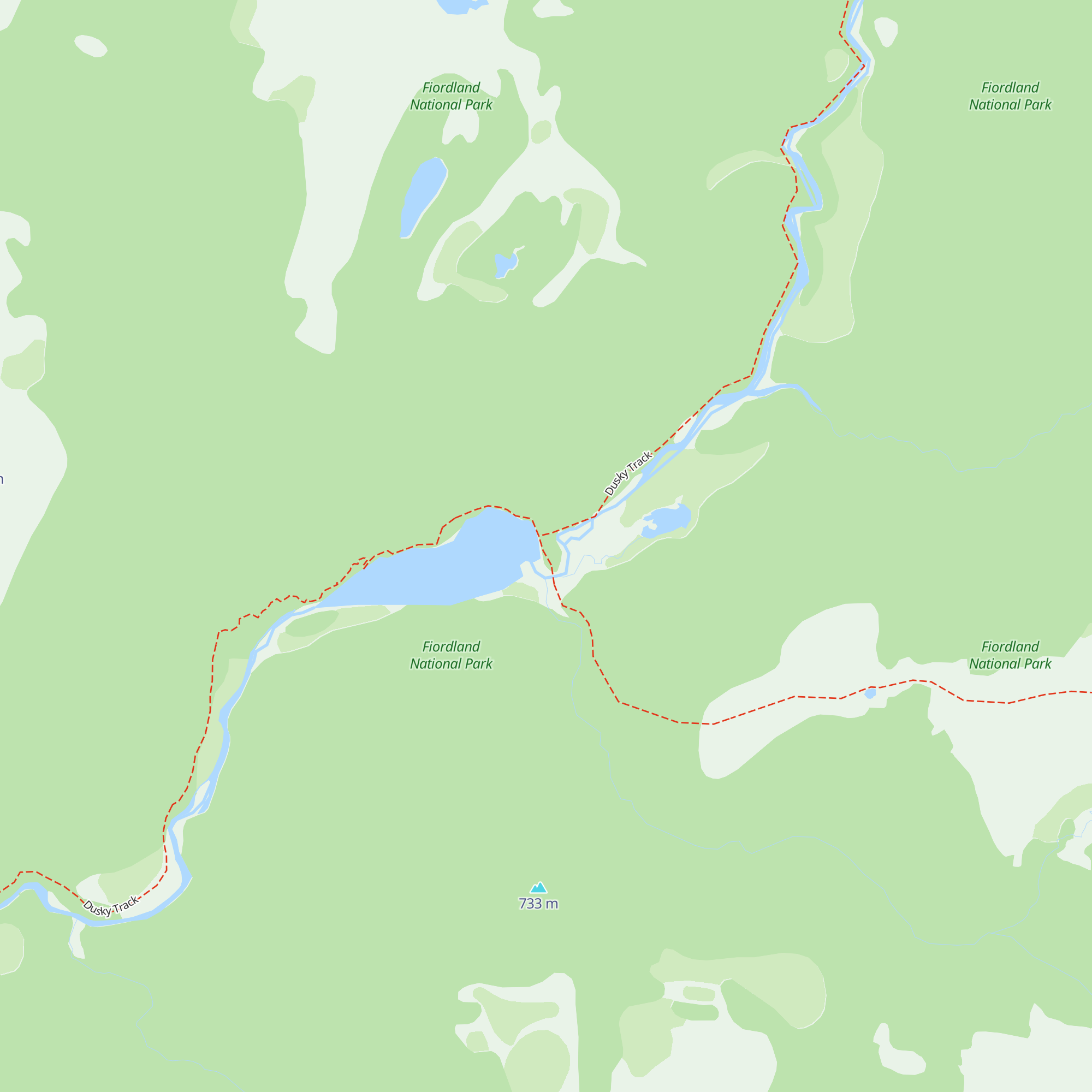 Loch Maree Hut map