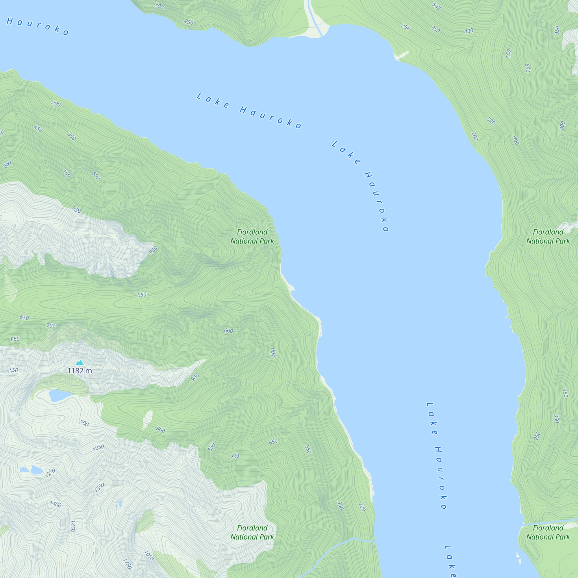 Caroline Hut map