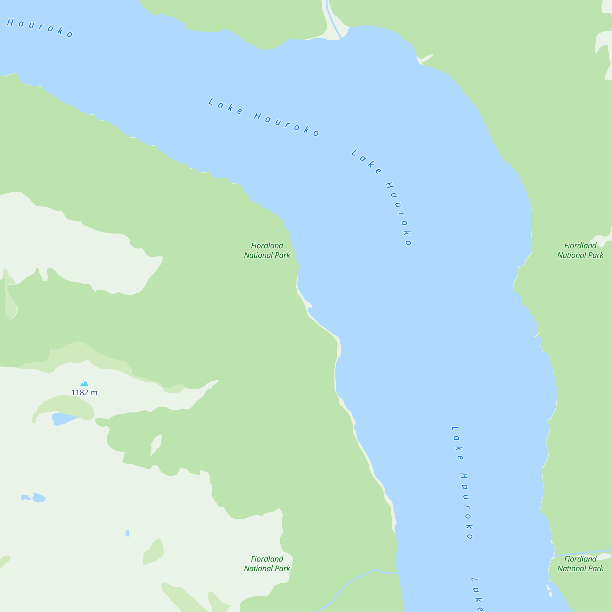 Caroline Hut map