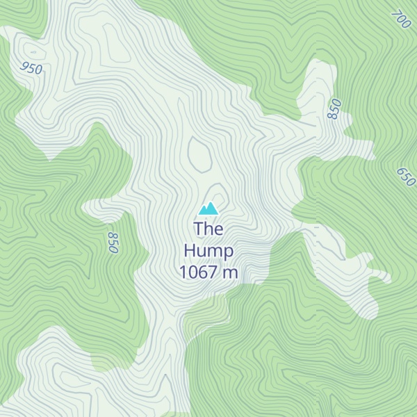 Map of The Hump