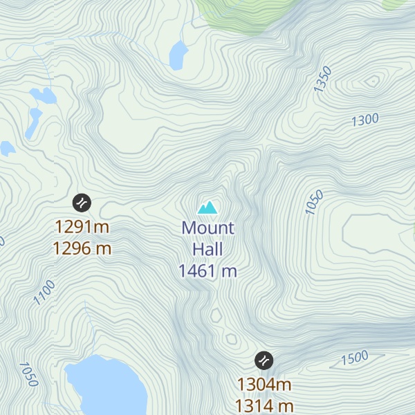 Map of Mount Hall