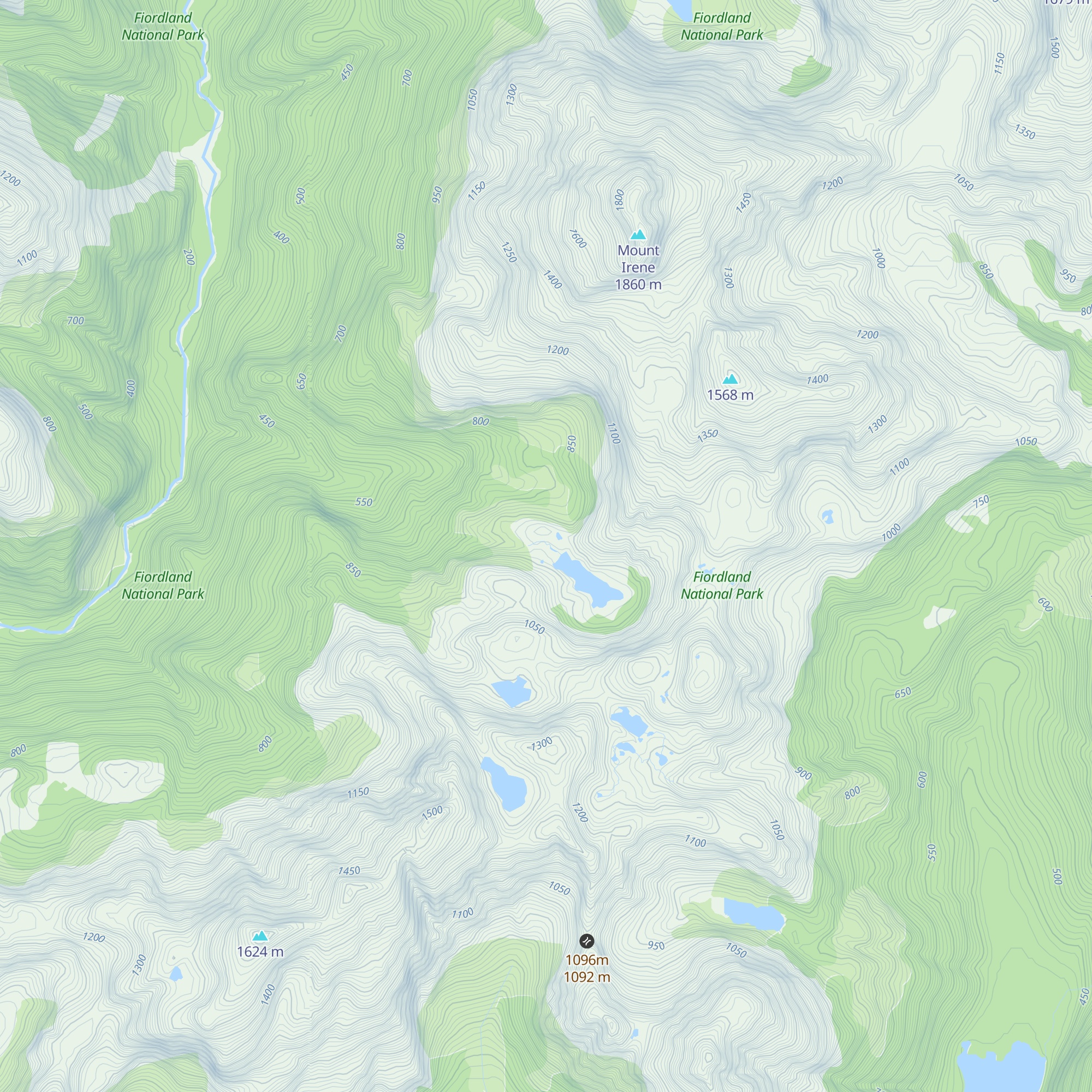 Robin Saddle Hut map