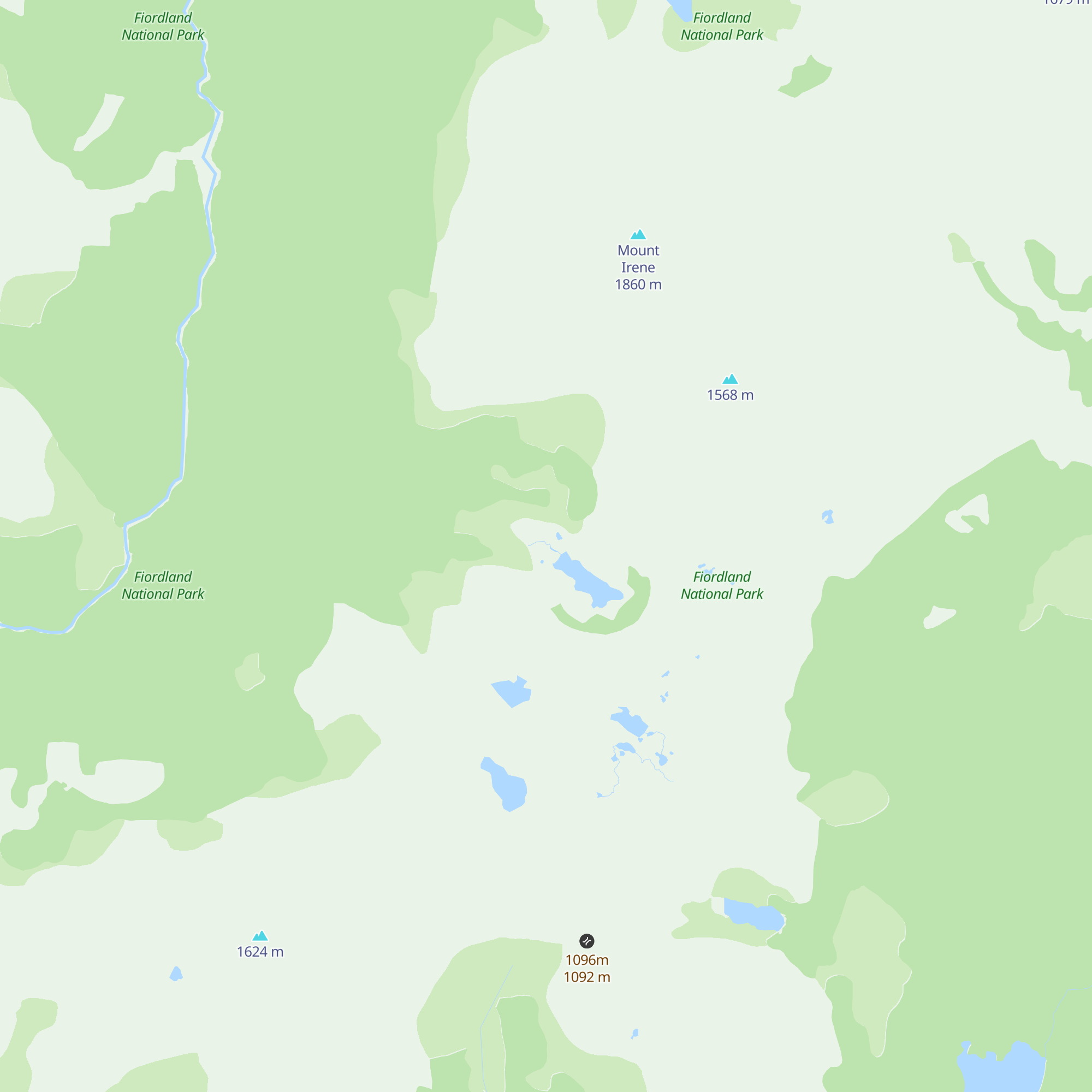 Robin Saddle Hut map