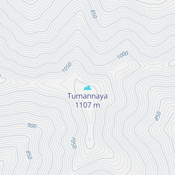 Map of Tumannaya