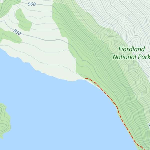 Map of Green Lake Hut