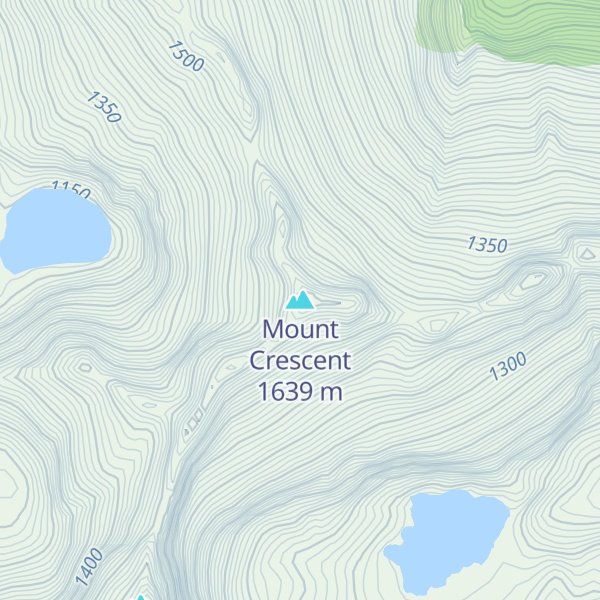 Map of Mount Crescent