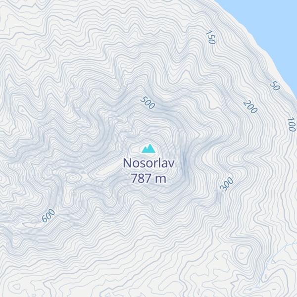 Map of Nosorlav