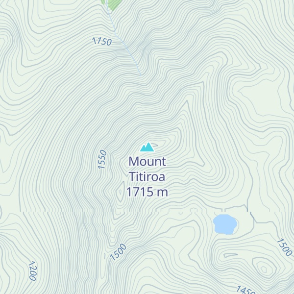 Map of Mount Titiroa
