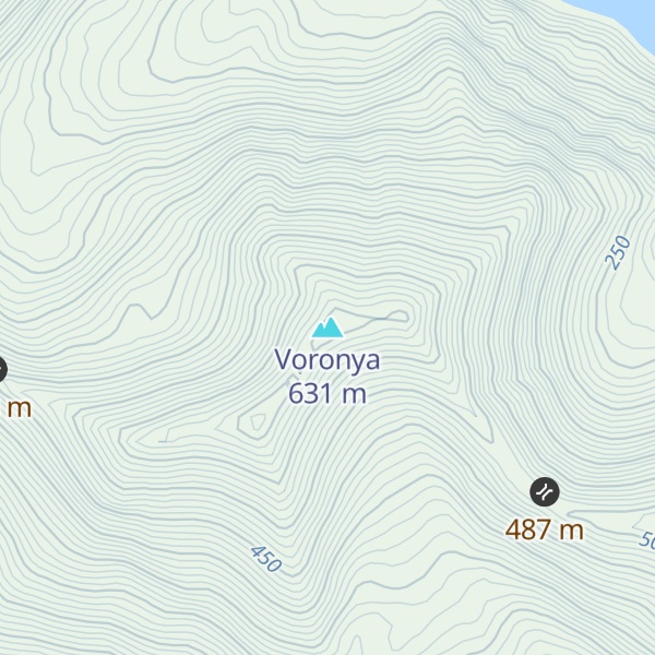 Map of Voronya
