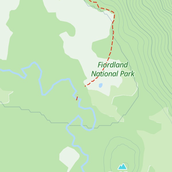 Map of Back Valley Hut