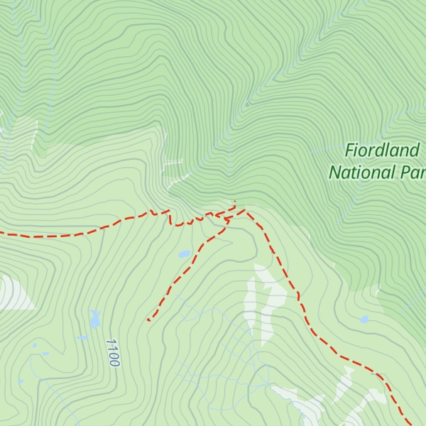 Map of Luxmore Hut