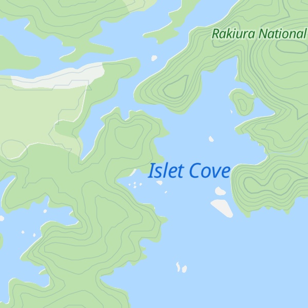 Map of South Pegasus Hunters Hut