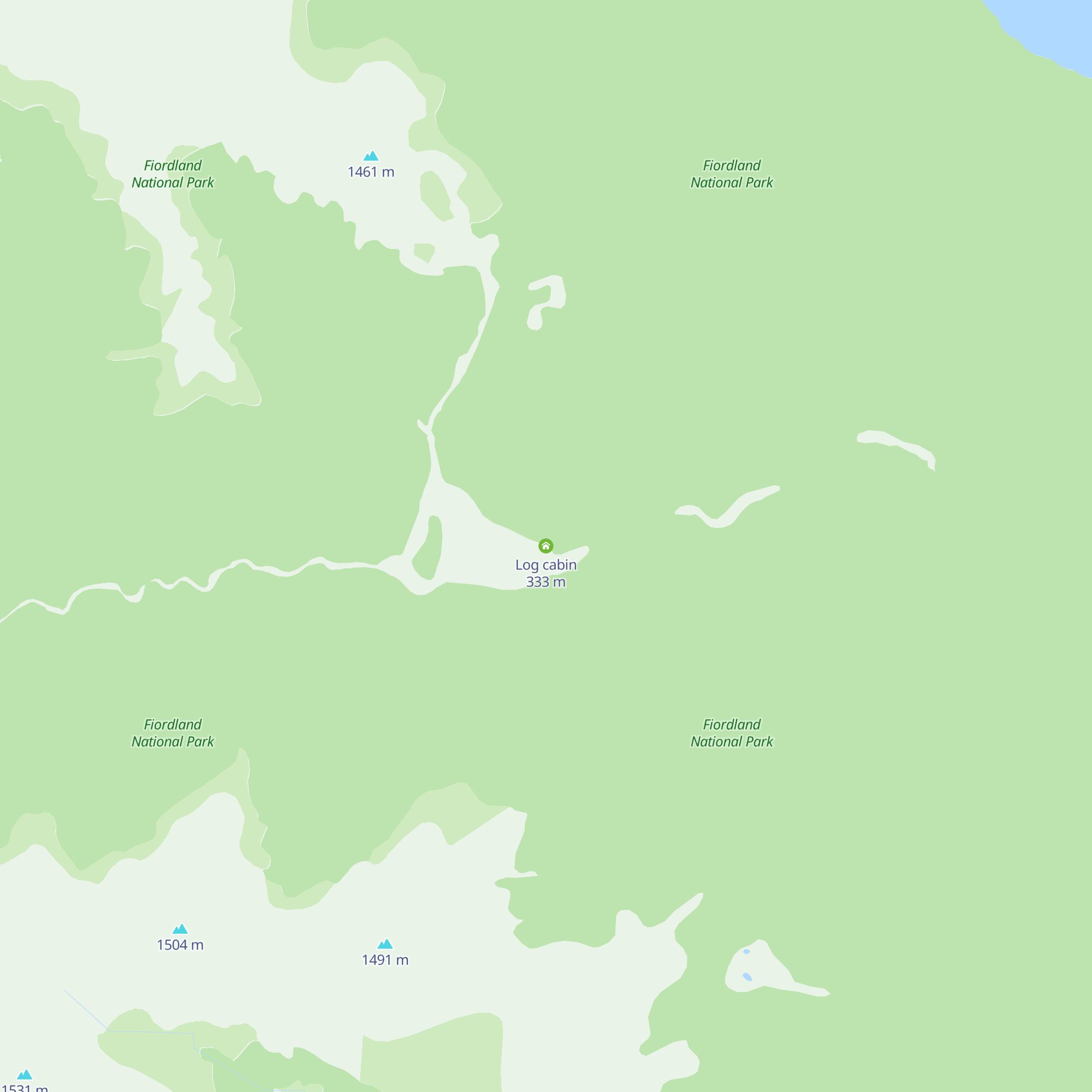 Log cabin map