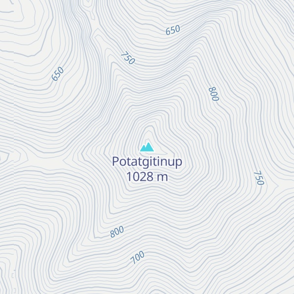 Map of Potatgitinup