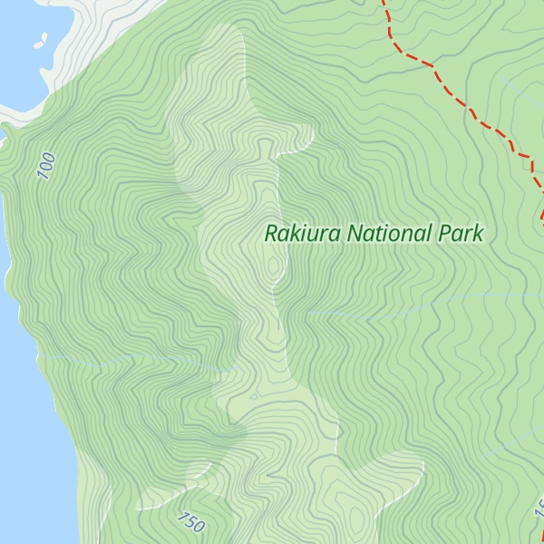 Map of Red Head Peak