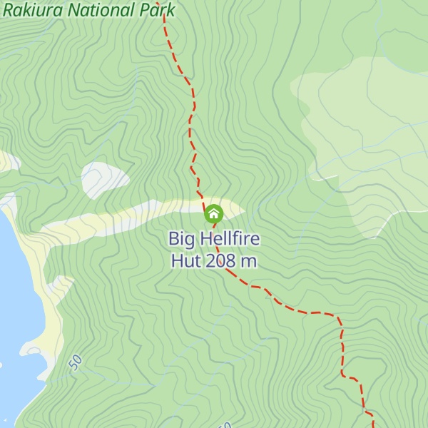 Map of Big Hellfire Hut