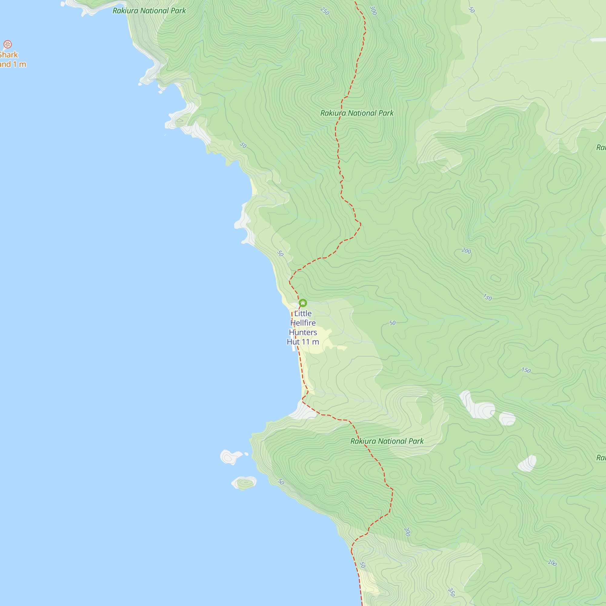 Little Hellfire Hunters Hut map