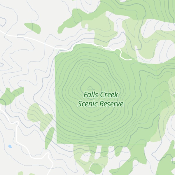 Map of Kā Puketai / Round Hill